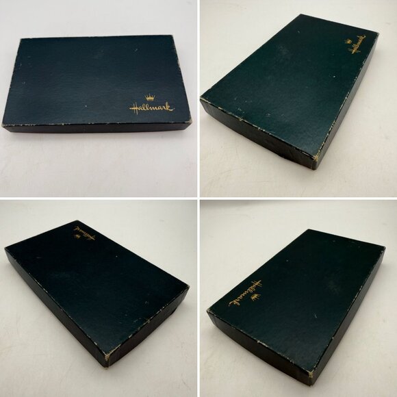 Vtg Hallmark Beverage Ensemble Coasters & Napkins Set Pink Rose Floral NIB - Picture 6 of 10